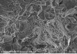 瞬斷區微觀形貌